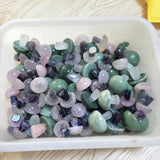 Fluorite Mushroom Crystal Carving