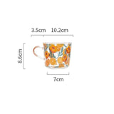 Fruits & Cactus Glass Mug