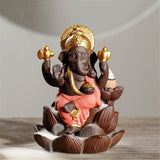 Ganesha Backflow Incense Burner