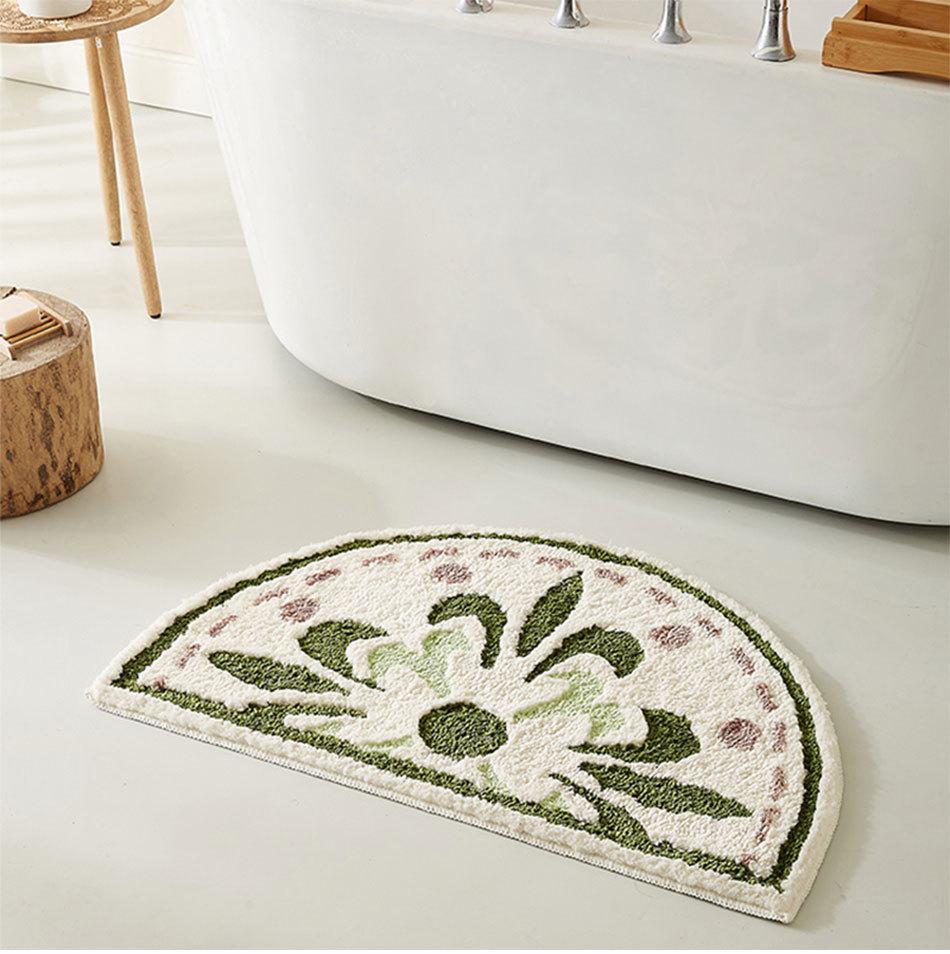 Geometric Design Bath Mat