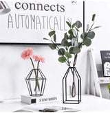 Geometric Nordic Iron Vases