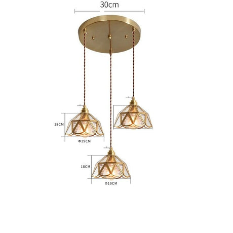 Vintage Glass Pendant Lights
