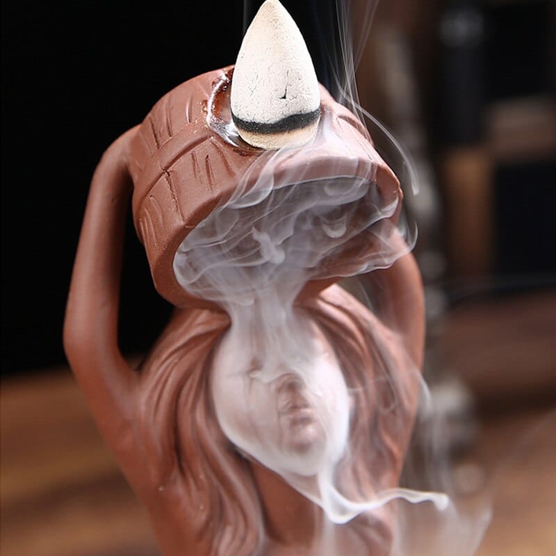 Goddess Backflow Incense Burner