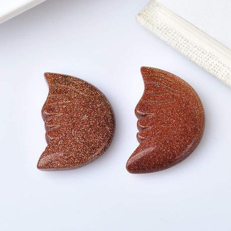 Moon Face Natural Crystals