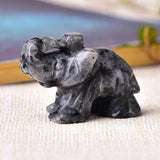 Elephant Carved Natural Crystal
