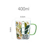 Tropical Scale Glass Mug