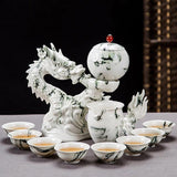 Oriental Dragon Tea Pot