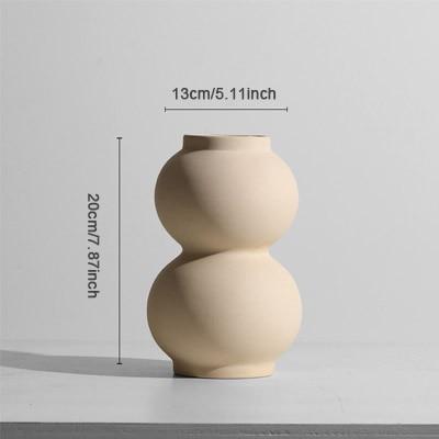 Nordic Aesthetic Ceramic Vases