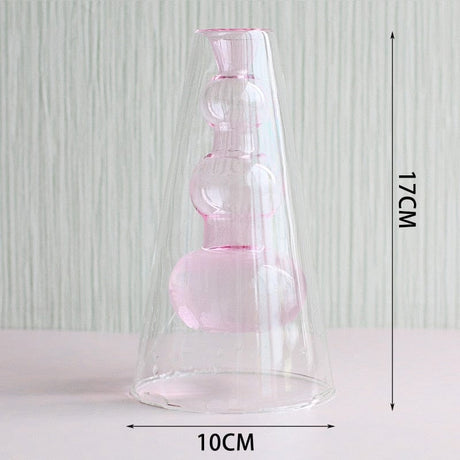 Nordic Hydroponic Transparent Glass Vase