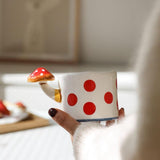 Hand Painted Mushroom Tableware