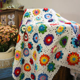 Handmade Boho Crochet Blanket