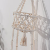 Hanging Macrame Storage Basket