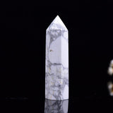 Howlite Crystal Point Tower