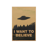 I WANT TO BELIEVE Poster