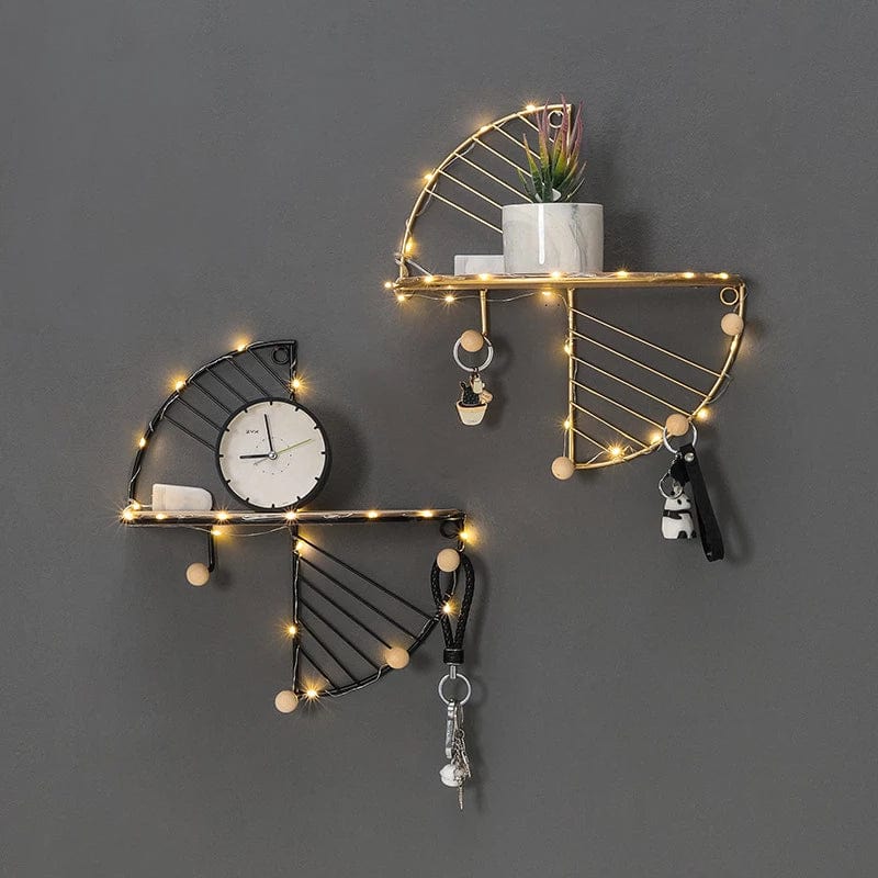 Iron Art Display Shelf