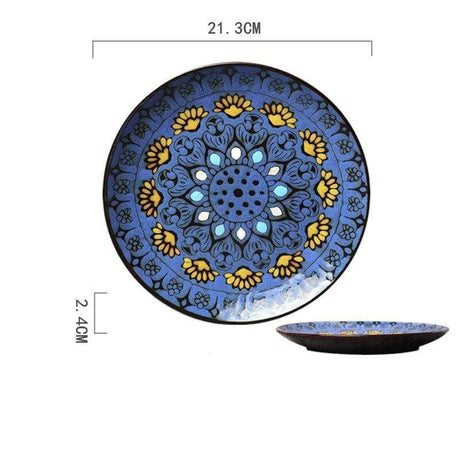 Hand Painted Ceramic Dish Collection