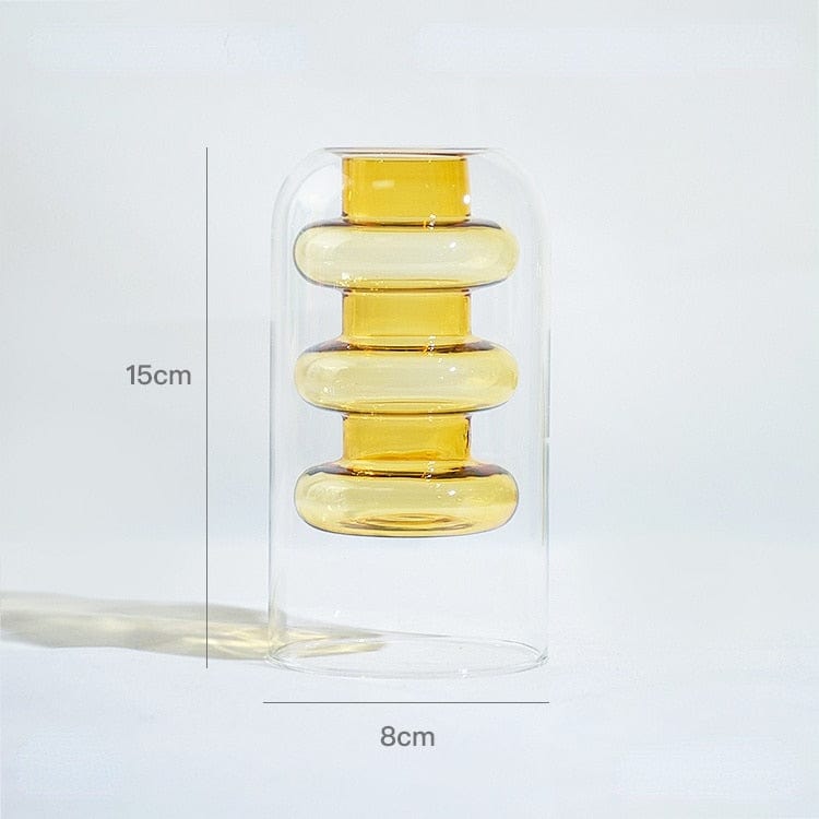 Nordic Hydroponic Transparent Glass Vase