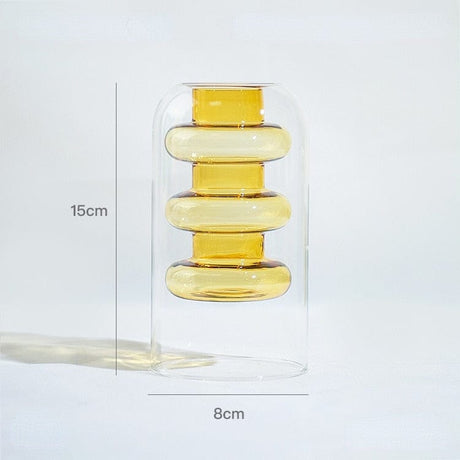 Nordic Hydroponic Transparent Glass Vase