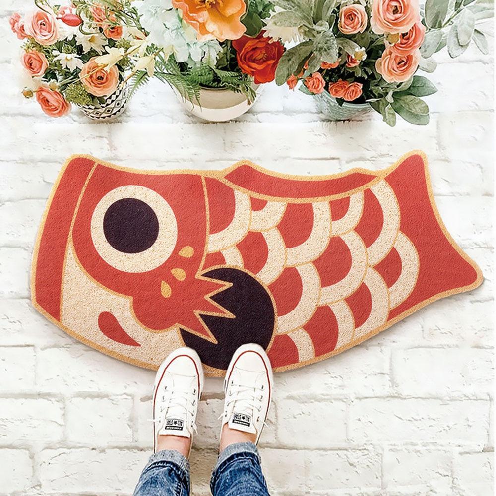 Koi Fish Door Mat