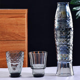 Koi Fish Shaped Glass Set (4pcs)