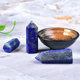 Lapis Lazuli Crystal Point Tower