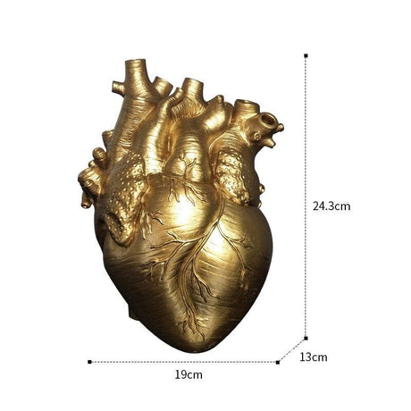 Anatomical Heart Vase