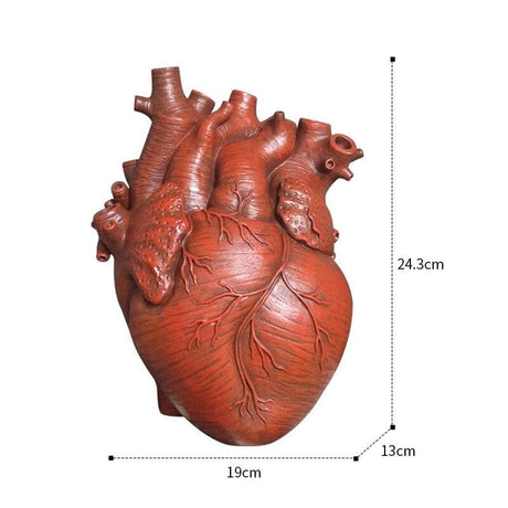 Anatomical Heart Vase