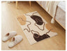 Cow Print Bath Mat