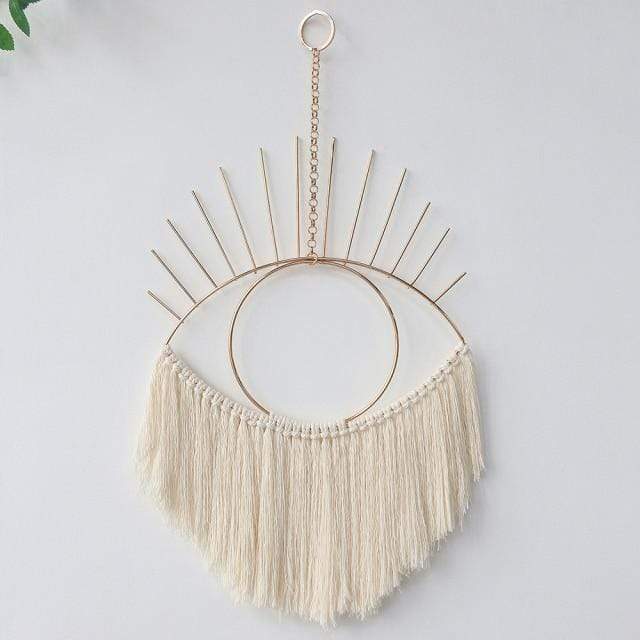 Macrame Evil Eye Wall Hanging