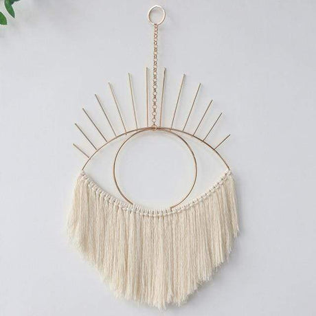 Macrame Evil Eye Wall Hanging