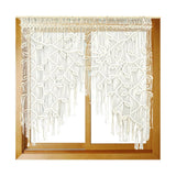 Macrame Leaf Curtain