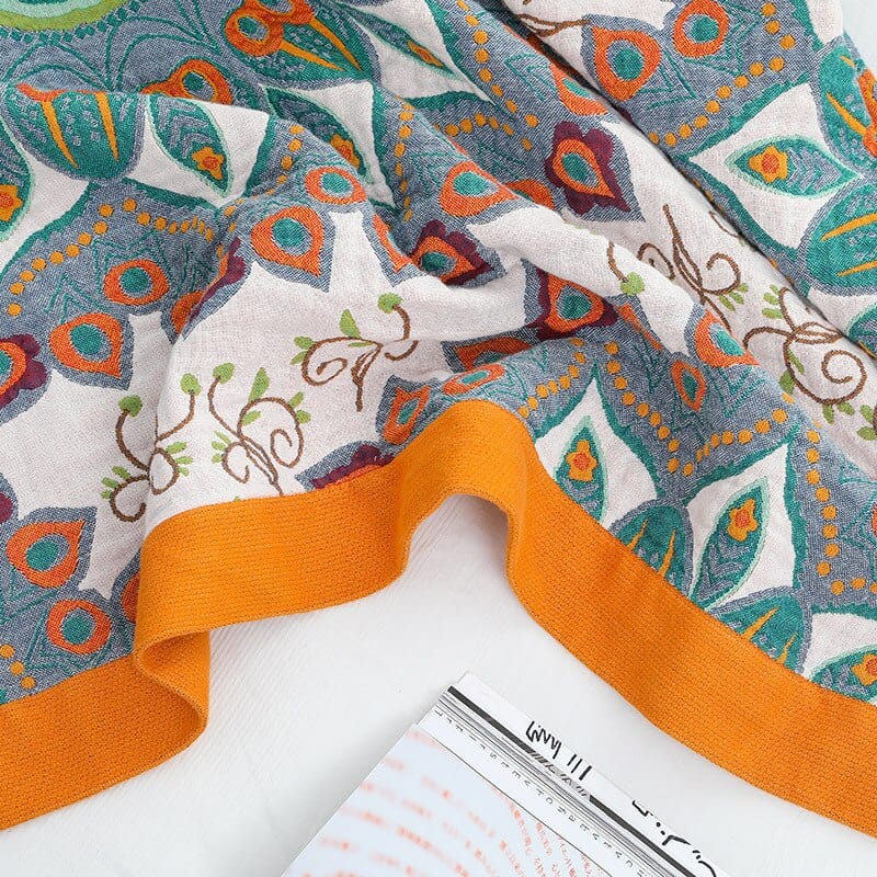 Mandala Pattern Bedspread