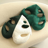 Monstera Leaf Plush Pillow