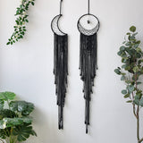 Sun And Moon Black Dream Catcher