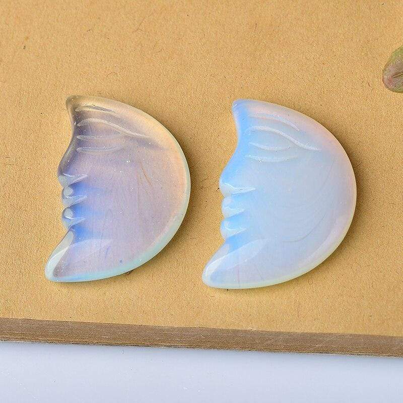 Moon Face Natural Crystals