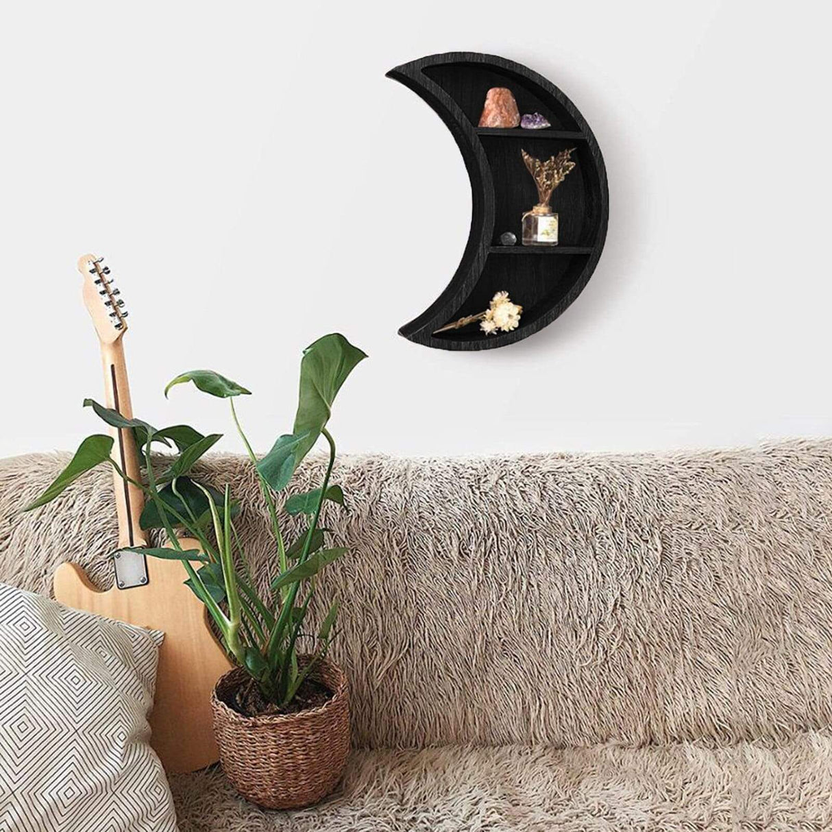 Moon Phase Wall Shelf