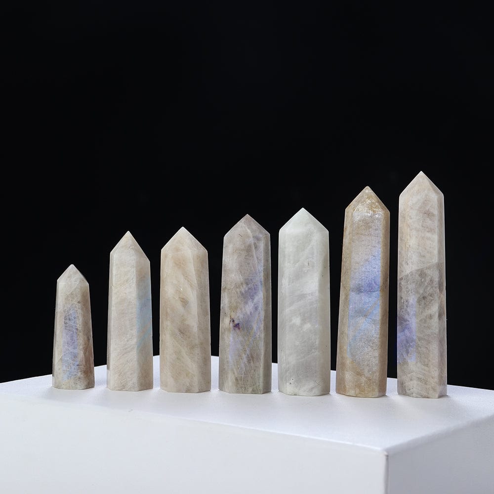 Moonstone Crystal Point Tower