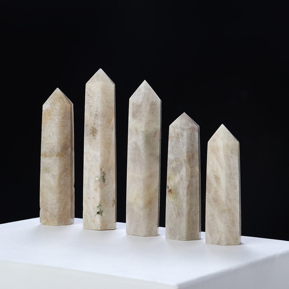 Moonstone Crystal Point Tower