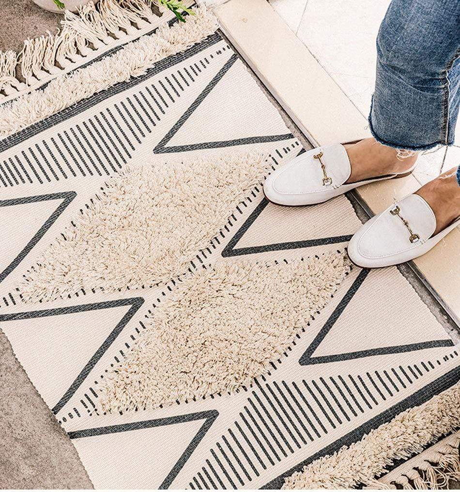 Moroccan Hand Woven Carpet