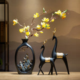 Mountains Feng Shui Wealth Vase