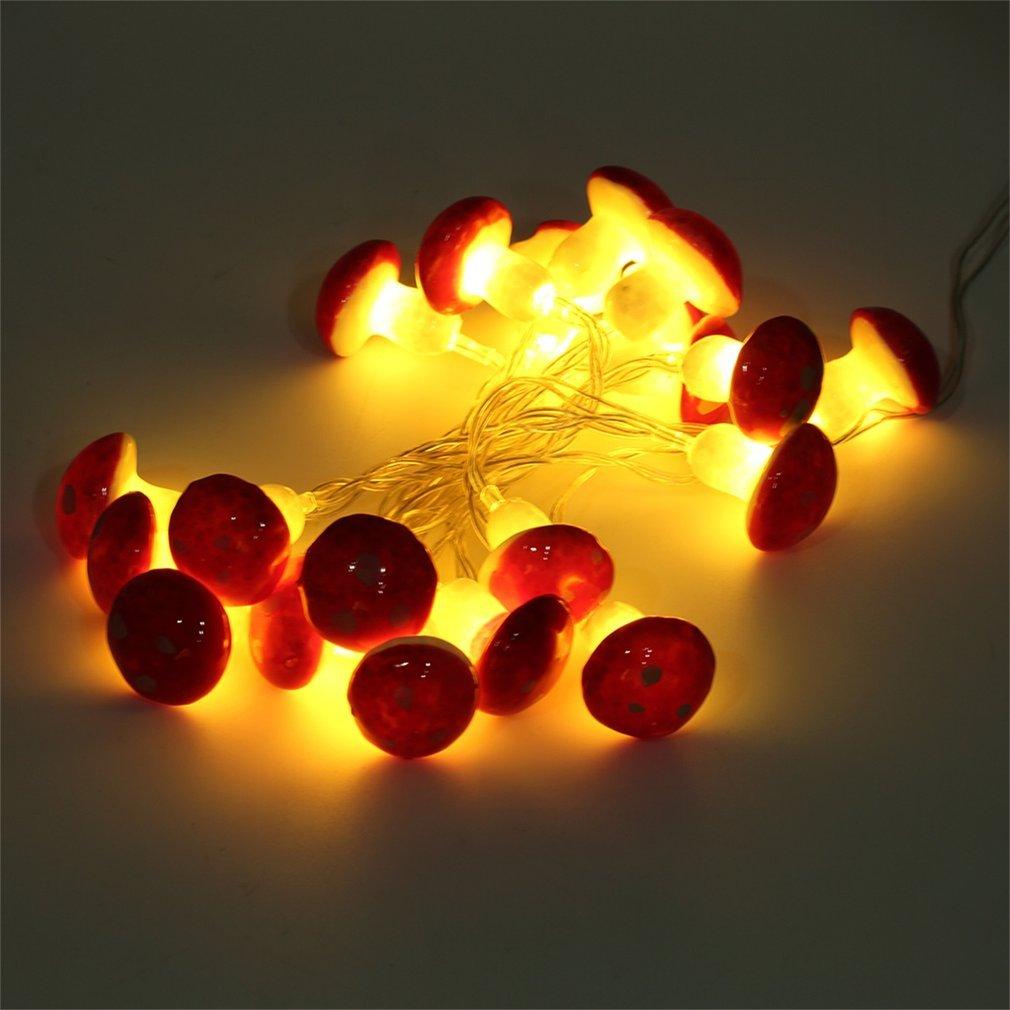Mushroom Shaped Fairy Lights Decor
