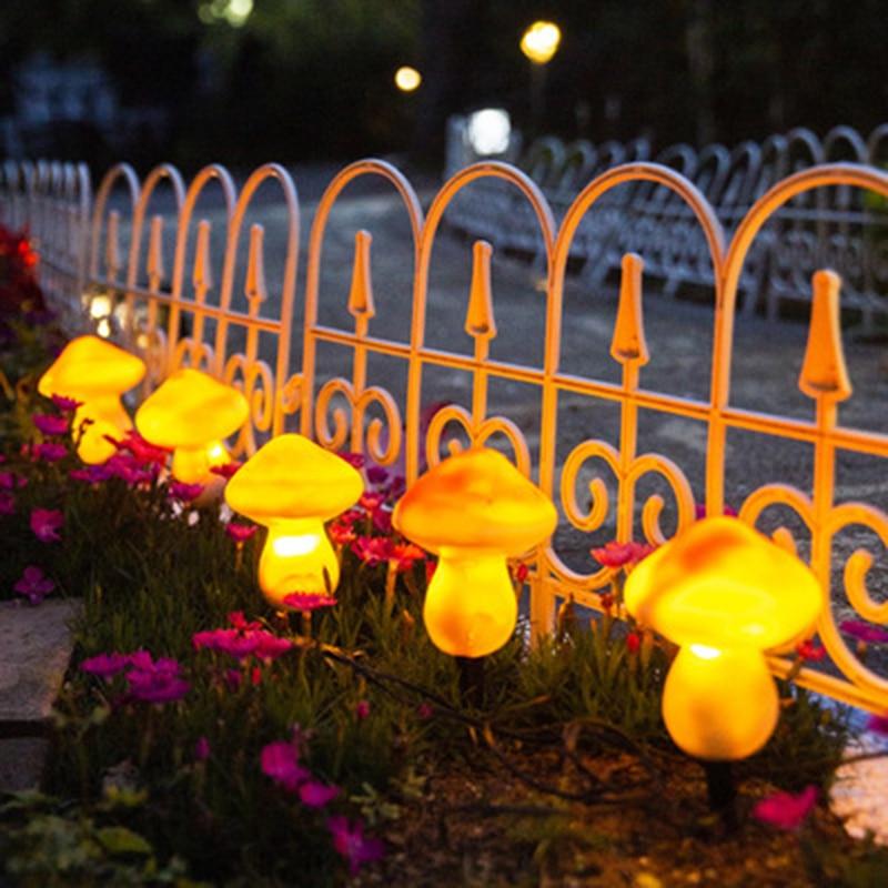 Mushroom Solar Light