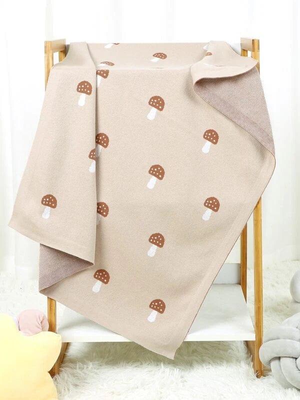 Mushroom Toddler Blanket