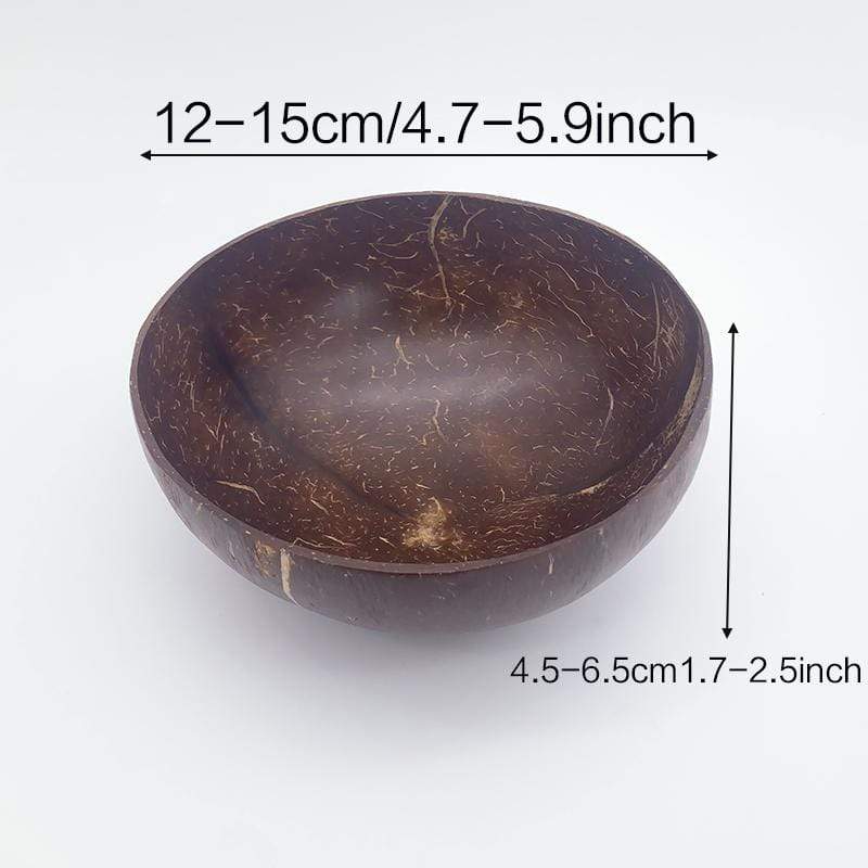 Natural Coconut Wood Bowl