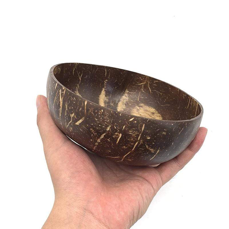 Natural Coconut Wood Bowl