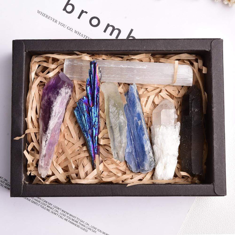 Natural Crystal/ Mineral Specimen Gift Box