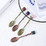 Natural Crystals Spoon Set