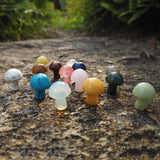 Natural Stone Mini Mushrooms