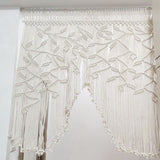 Macrame Leaf Curtain