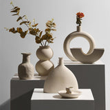 Nordic Aesthetic Ceramic Vases